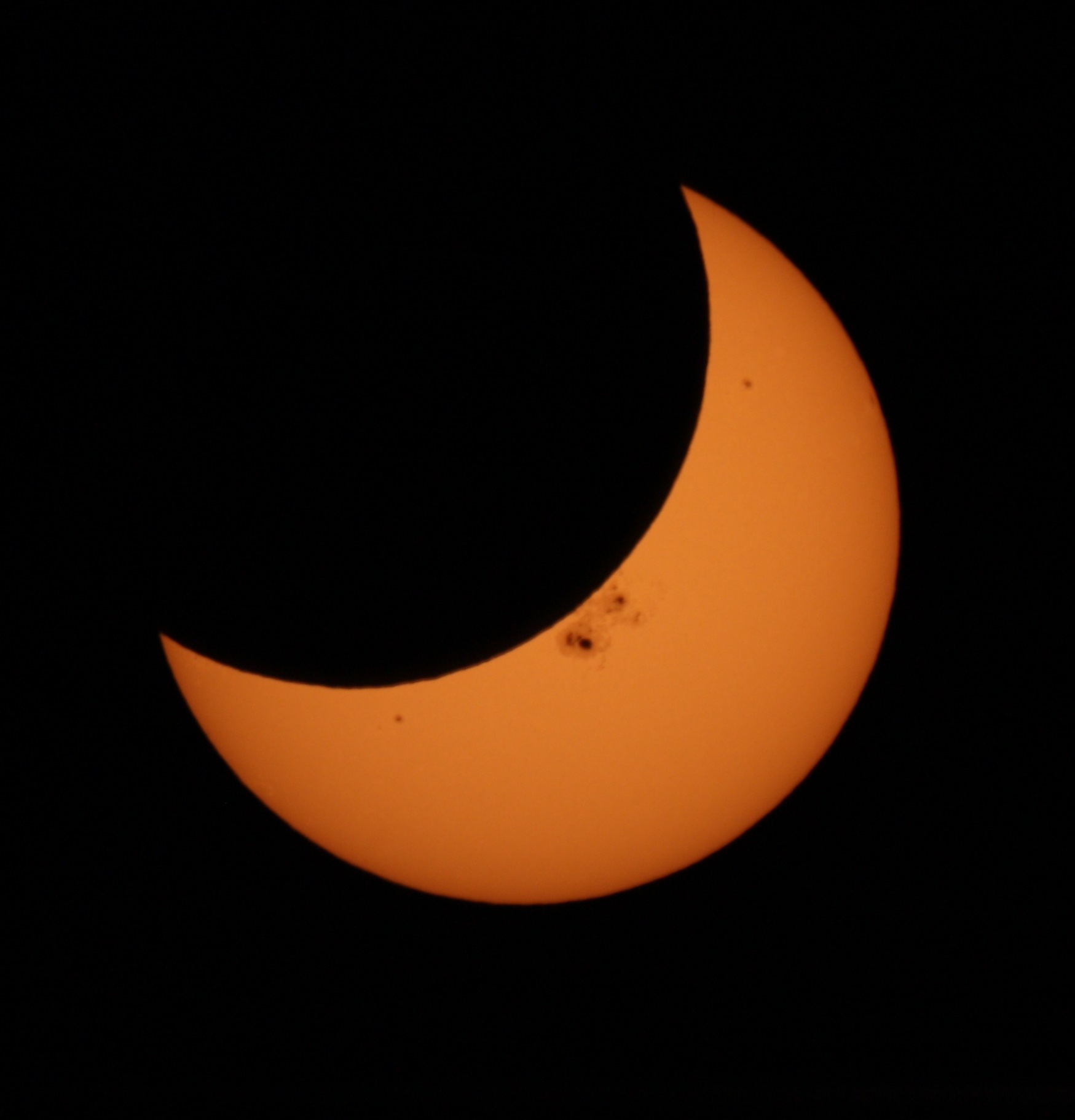 Solar Eclipse as seen from Anchorage Alaska picture 76