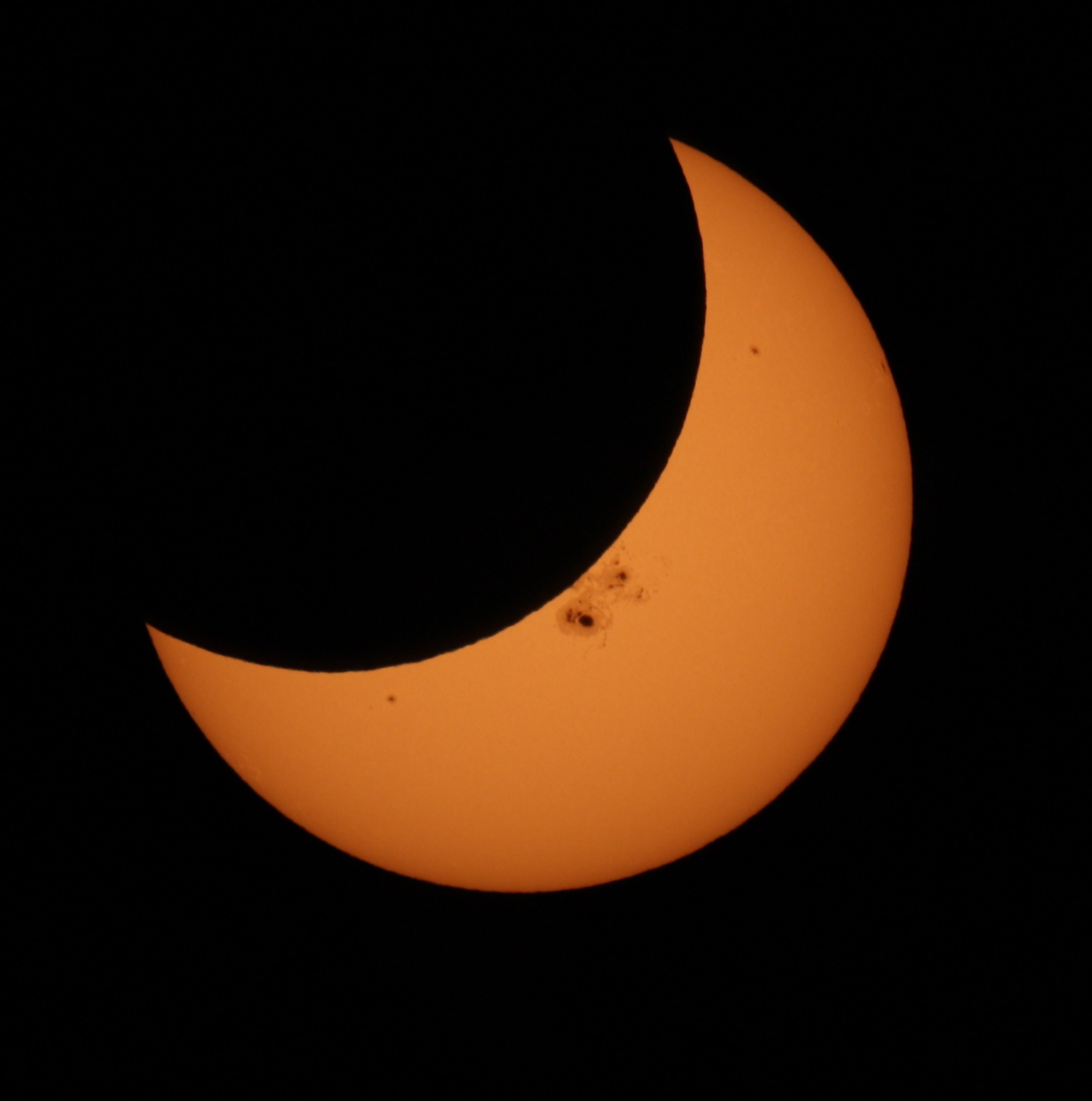 Solar Eclipse as seen from Anchorage Alaska picture 96