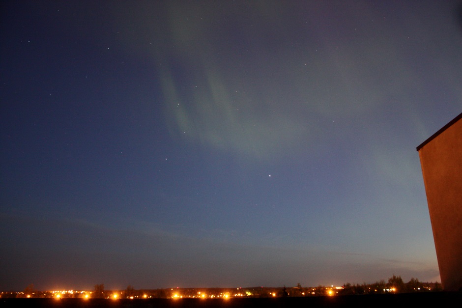Aurora looking Northwest