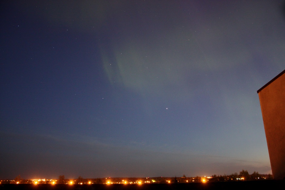 Aurora looking Northwest