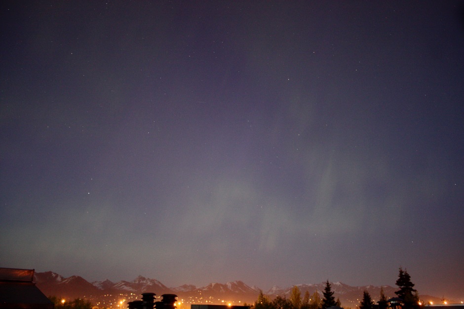 Aurora looking Southeast