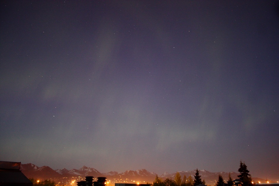 Aurora looking Southeast