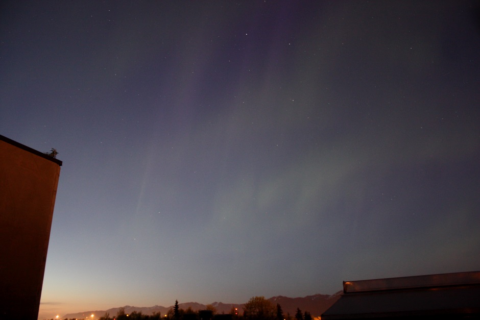 Aurora looking Northeast