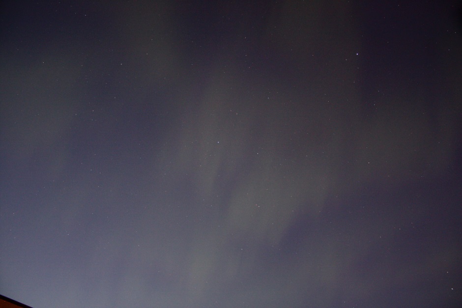 Aurora looking Northeast