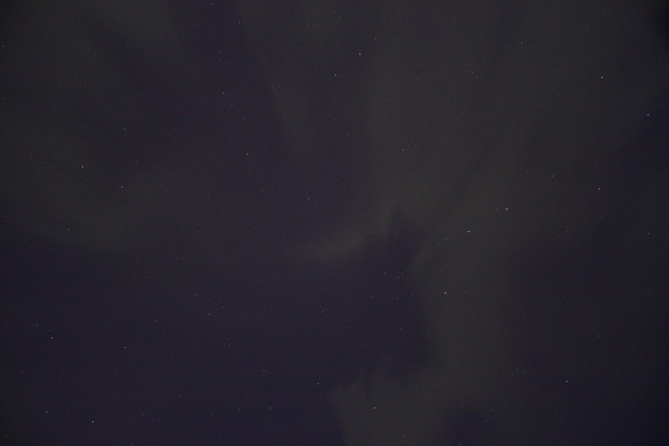 Aurora looking up