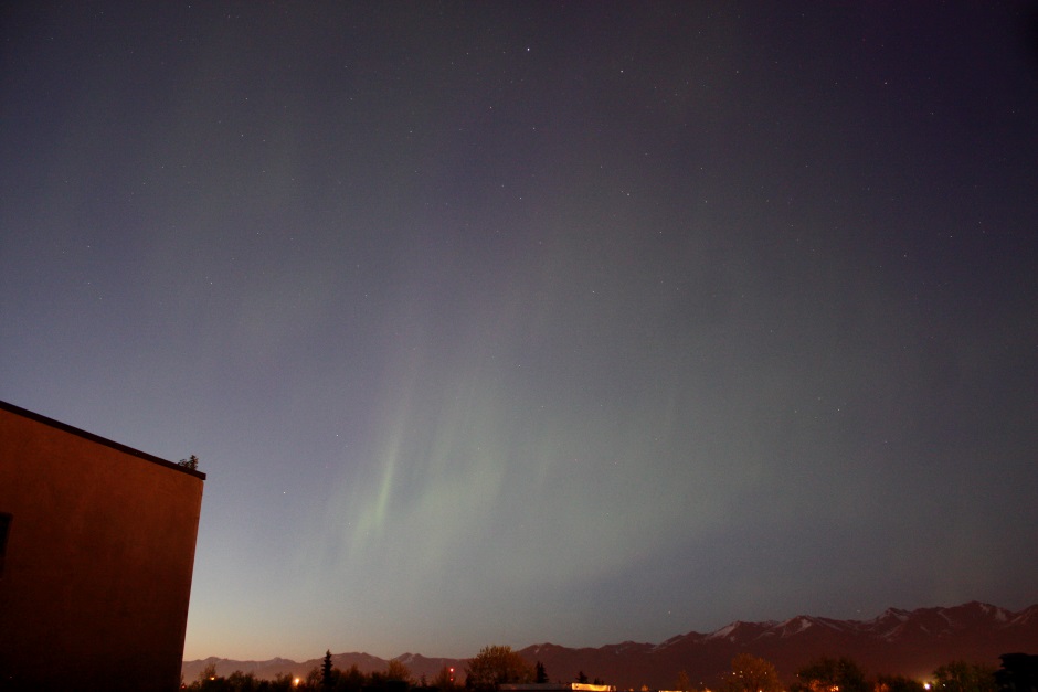 Aurora looking Northeast