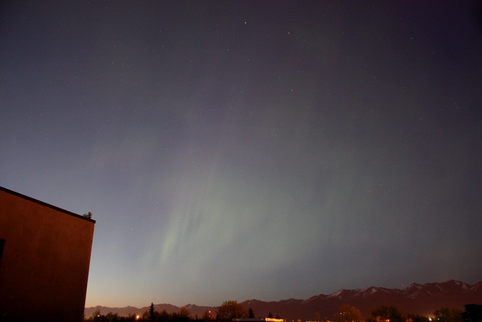 Aurora looking Northeast