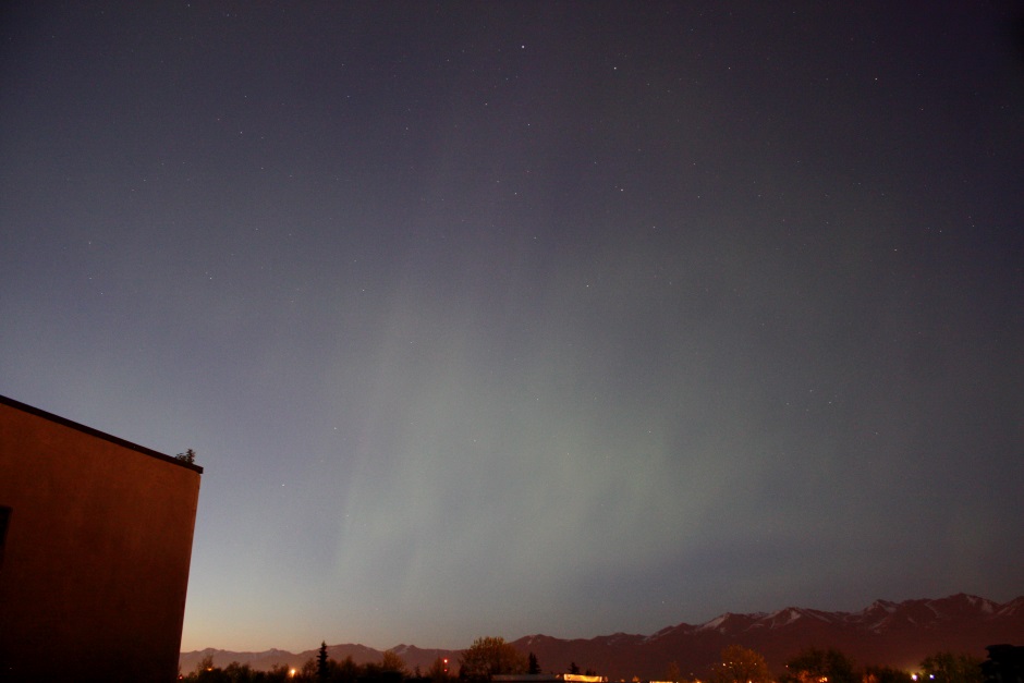 Aurora looking Northeast