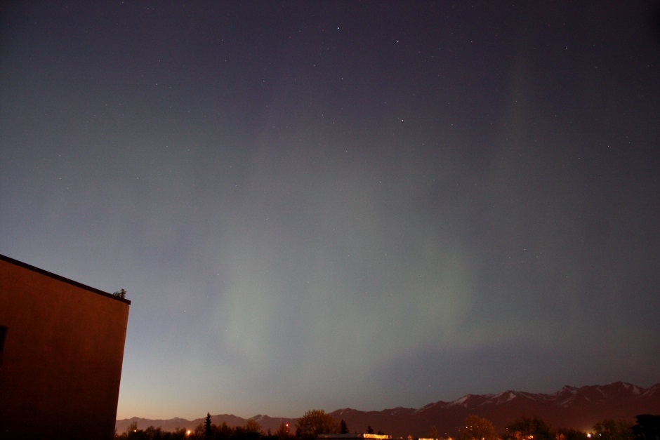 Aurora looking Northeast