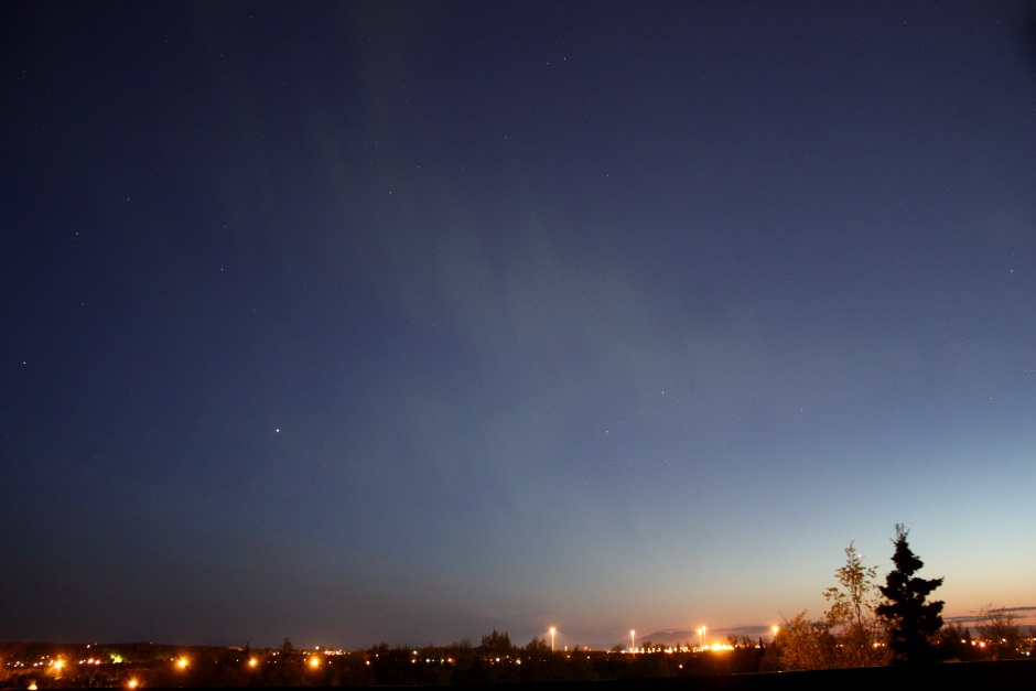 Aurora looking West with Venus