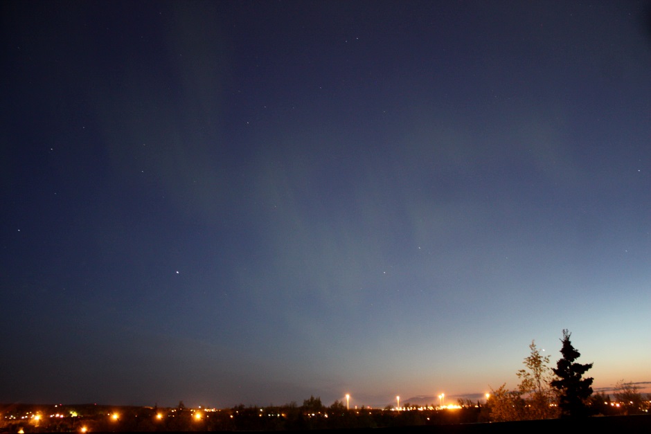 Aurora looking West with Venus