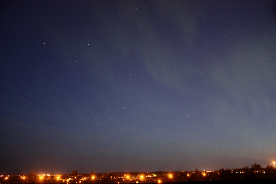 Aurora looking Southwest with Venus