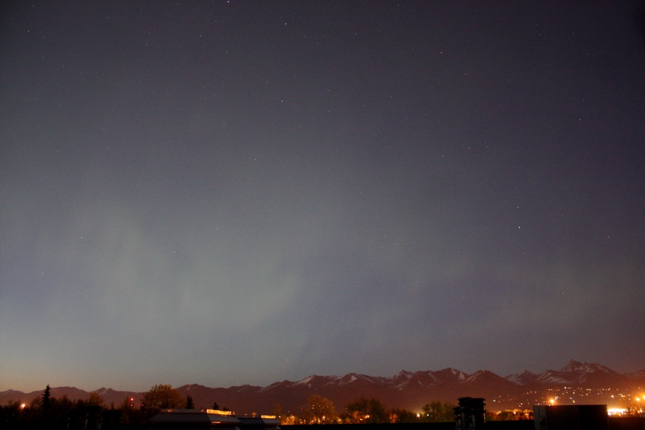 Aurora looking East