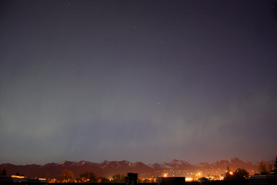 Aurora looking East