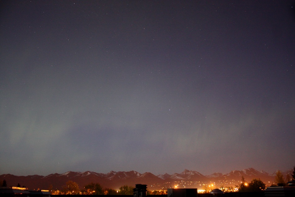 Aurora looking East