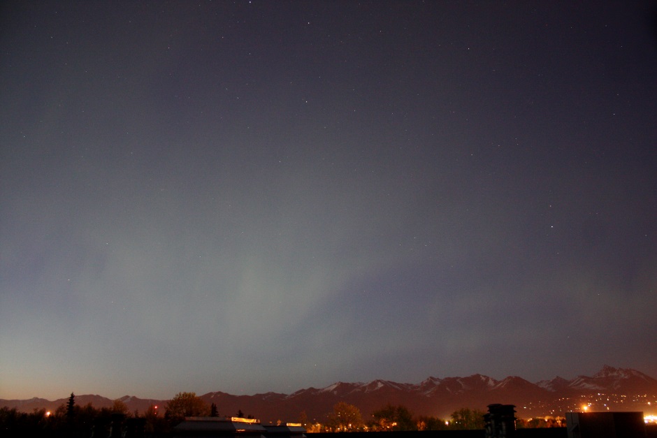 Aurora looking Northeast