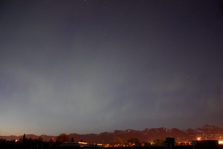Aurora looking Northeast