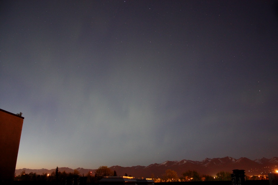 Aurora looking Northeast