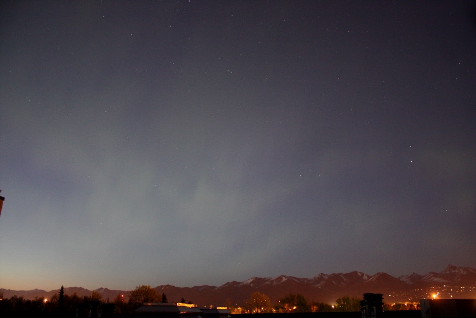 Aurora looking Northeast