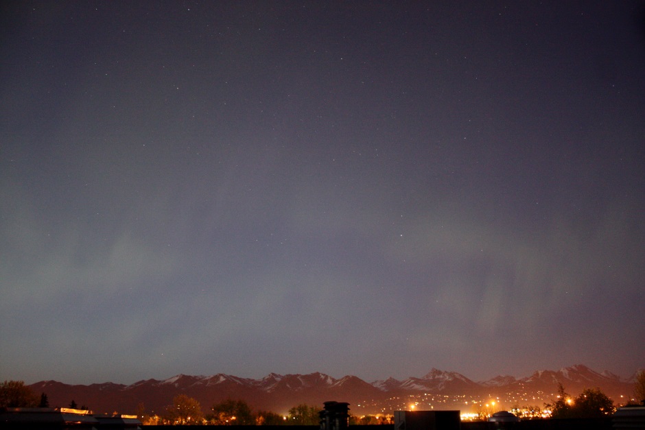 Aurora looking East