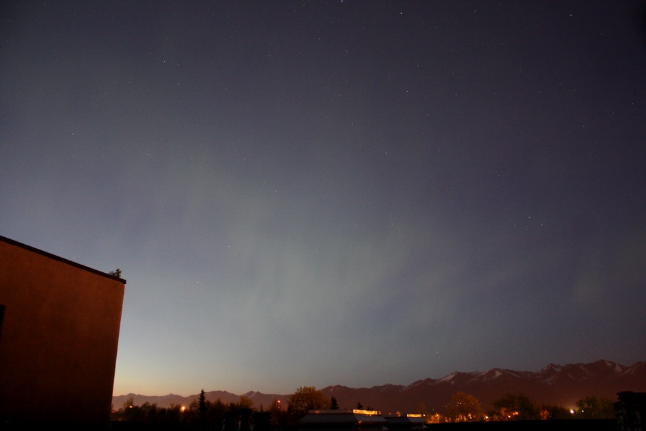 Aurora looking Northeast