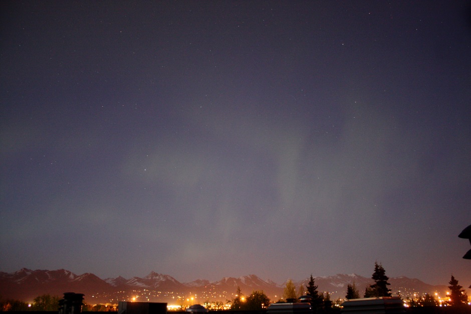 Aurora looking Southeast