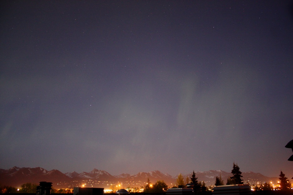 Aurora looking Southeast