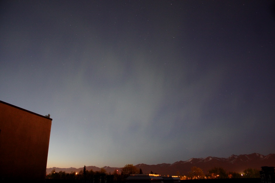 Aurora looking Northeast
