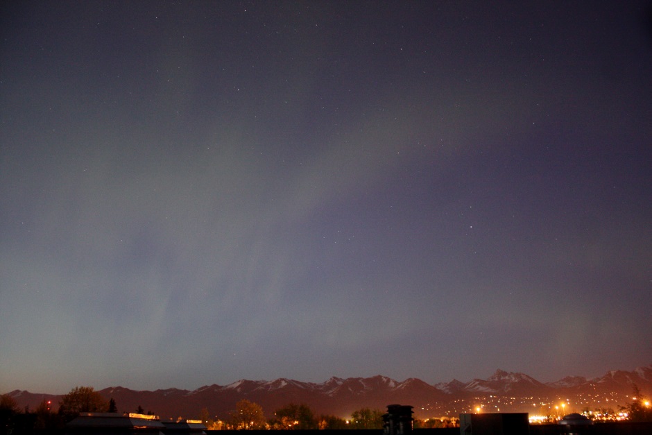Aurora looking Northeast