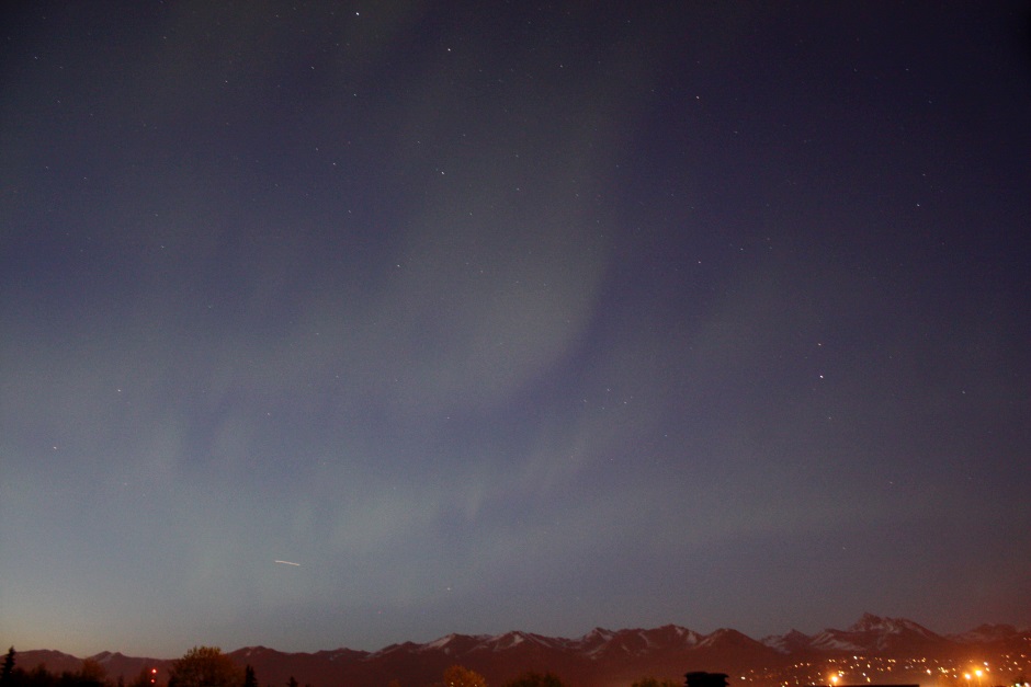 Aurora looking East