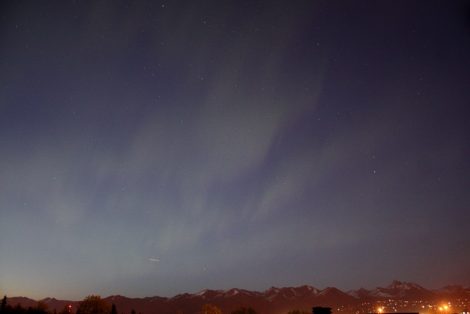 Aurora looking East