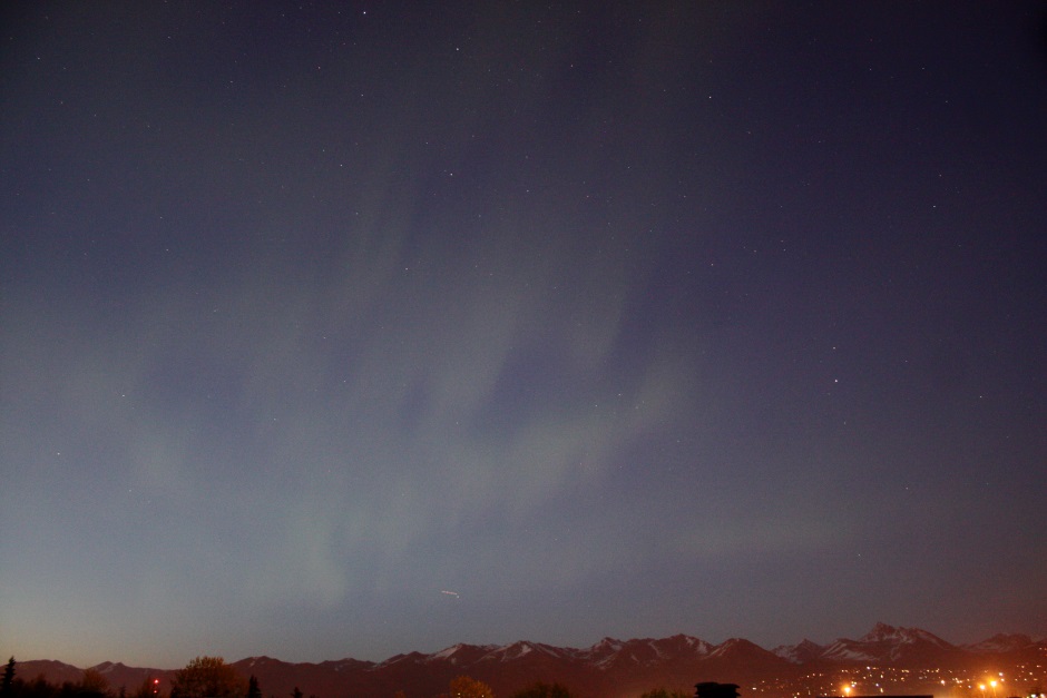 Aurora looking East