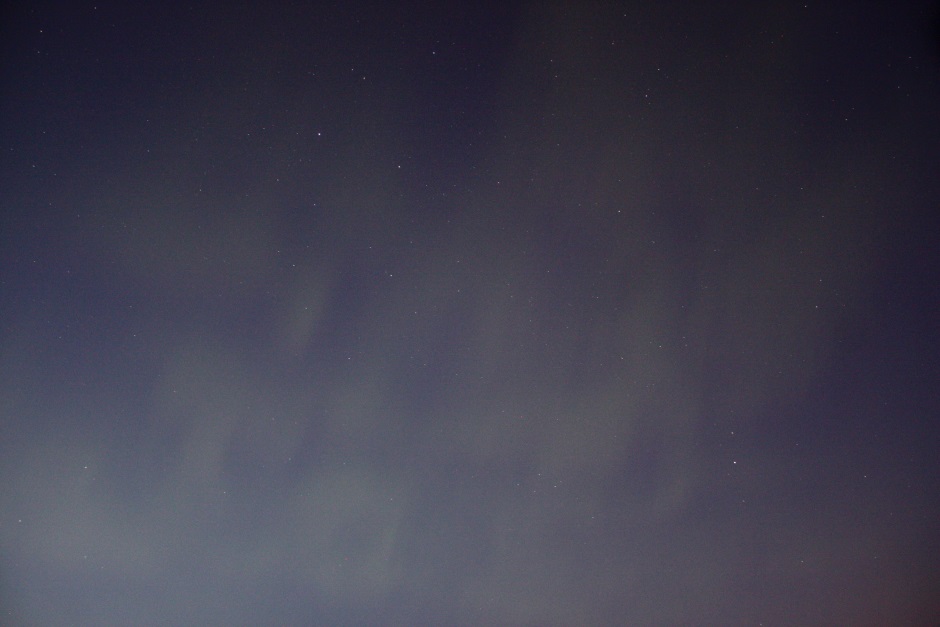 Aurora looking East