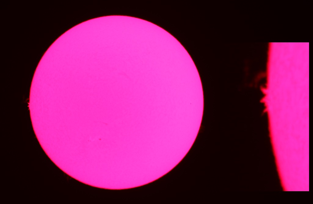 Hydrogen-Alpha ISO 100 1/50 Second