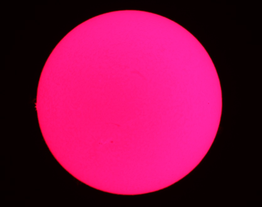 Hydrogen-Alpha ISO 100 1/100 Second