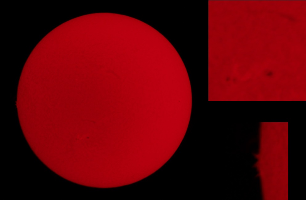 Hydrogen-Alpha ISO 100 1/800 Second