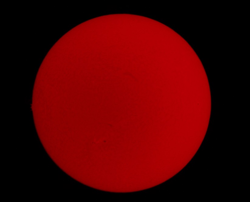 Hydrogen-Alpha ISO 100 1/1000 Second