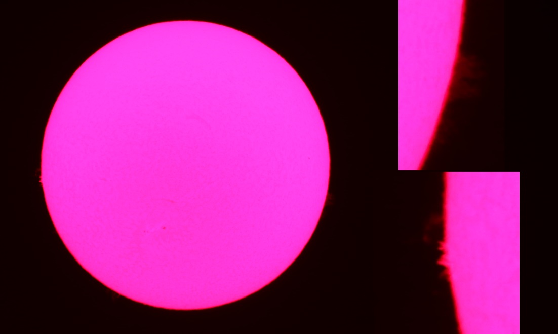 Hydrogen-Alpha ISO 400 1/200 Second