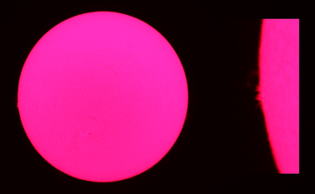 Hydrogen-Alpha ISO 400 1/320 Second