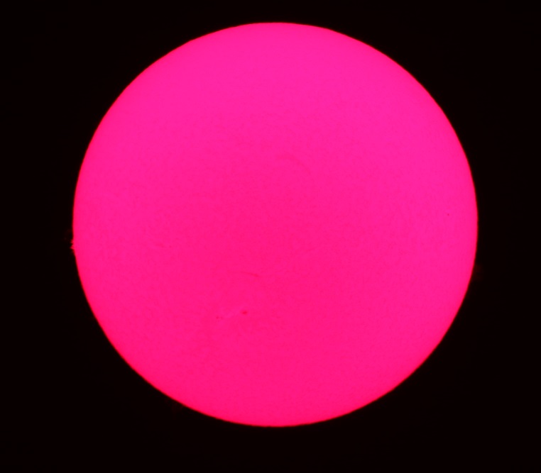 Hydrogen-Alpha ISO 400 1/400 Second