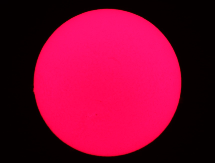 Hydrogen-Alpha ISO 400 1/640 Second