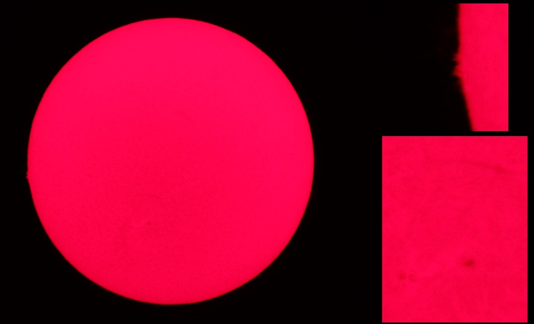 Hydrogen-Alpha ISO 400 1/800 Second