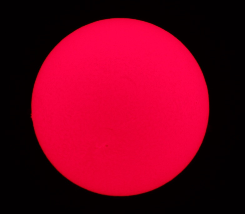 Hydrogen-Alpha ISO 400 1/1000 Second