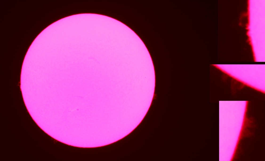 Hydrogen-Alpha ISO 800 1/200 Second