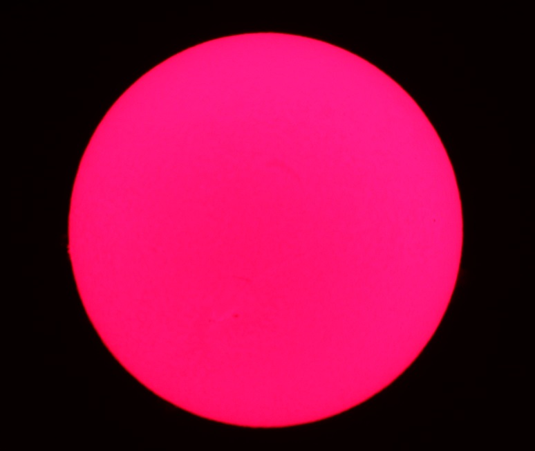 Hydrogen-Alpha ISO 800 1/1000 Second