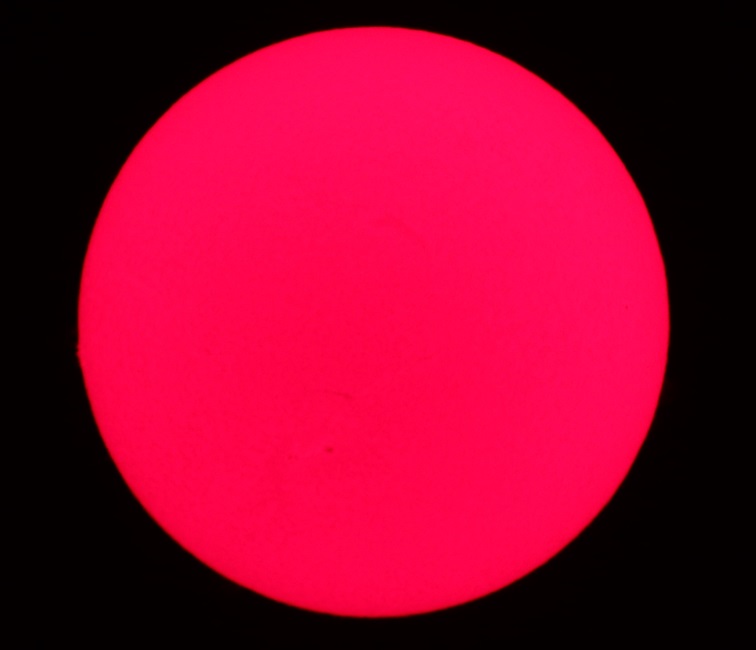 Hydrogen-Alpha ISO 800 1/1600 Second