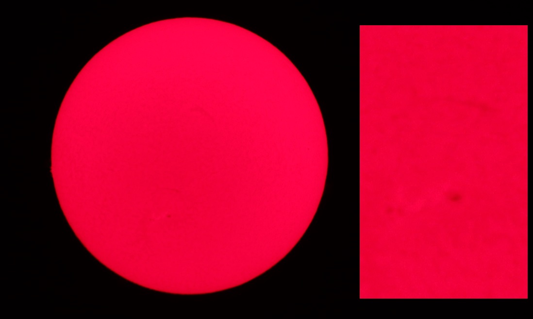 Hydrogen-Alpha ISO 800 1/2000 Second