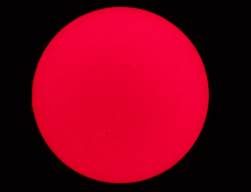 Hydrogen-Alpha ISO 800 1/2500 Second