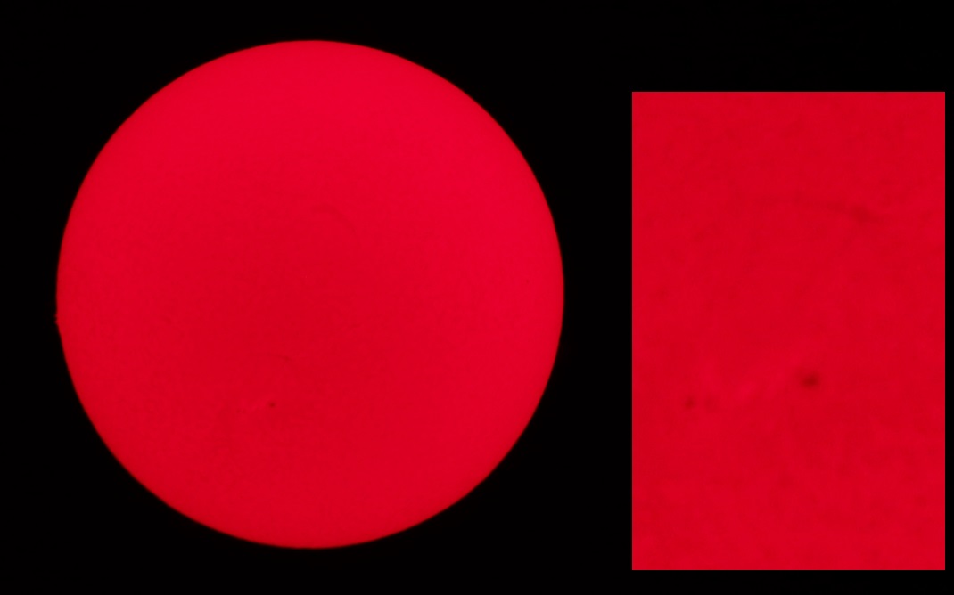 Hydrogen-Alpha ISO 800 1/3200 Second