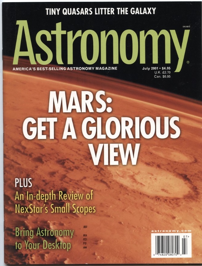 Astronomy Magazine July 2001